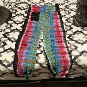 EARTHBOUND TRADING CO Colored Hippie Panta